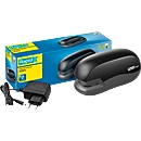 Electric stapler Rapid 20EX, for 24/6 & 26/6 staples, capacity 20 sheets, with power supply unit, black