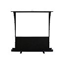 Elite Screens ezCinema Tab-Tension Series - Projektionsschirm mit Bodenständer - bodenstehend - 203 cm (80") - 16:9 - Matte White, MaxWhite 2