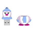 EMTEC Animalitos Marine Range M336 Miss Penguin - USB-Flash-Laufwerk - 16 GB - USB 2.0