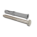 Enchufe especial de pared con tornillo 12/100 mm