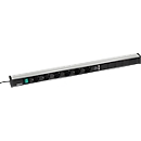 Energieleiste 836/1 für Treston Arbeitstische, 6-fach Steckdose, 1x Schalter, 2x USB-Typ A