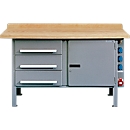 Energieleiste E-WDL, hellsilber