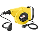 Enrouleur de câble automatique EF, 10 m + 1,5 m, jaune