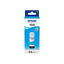 Epson 104 EcoTank Cyan ink bottle - Original - Cyan - Epson - EcoTank ET-4700 EcoTank ET-2726 EcoTank ET-2720 EcoTank ET-2715 EcoTank ET-2714 EcoTank ET-2712... - 65 ml - Jet d'encre
