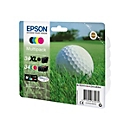 Epson 34XL - 4er-Pack - XL - Schwarz, Gelb, Cyan, Magenta - original - Blister mit RF- / akustischem Alarmsignal