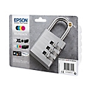 Epson 35XL Multipack - 4er-Pack - XL - Schwarz, Gelb, Cyan, Magenta - original - Blister mit RF- / akustischem Alarmsignal
