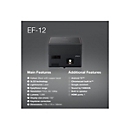 Epson EF-12 - 3-LCD-Projektor - tragbar - Schwarz