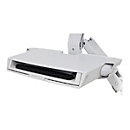 Ergotron Befestigungskit (CPU-Halter, Tastatur-Tablett, Monitorhalterung) - für LCD-Display / PC-Ausrüstung - kleiner CPU-Halter - Aluminium, hochwertiger Kunststoff - weiß - Bildschirmgröße: bis zu 61 cm (bis zu 24 Zoll)