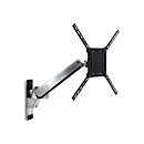 Ergotron Interactive Arm VHD - Befestigungskit (Gelenkarm, VESA-Adapter, Wandmontagehalterung) - Konstante Krafttechnologie - für LCD-Display - Aluminium - Black Trim, Polished Aluminum