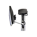 Ergotron LX HD Wall Mount Swing Arm - Befestigungskit (Schwenkarm) - für TV - Aluminium - Bildschirmgröße: up to 124.5 cm (up to 49") - Wandmontage