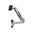 Ergotron LX Sit-Stand Wall Mount LCD Arm - 11,3 kg - 106,7 cm (42") - 75 x 75 mm - 200 x 100 mm - Acier inoxydable