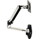 Ergotron LX wall monitor arm - maximum 34" - geborsteld aluminium