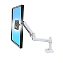 Ergotron monitor arm LX LCD, for 32 inch monitors, Table clamp, tilt and swivel-mounted,