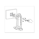 Ergotron - Montagekomponente (Abstandshalter) - für LCD-Display - für vertiefte Display-Schnittstelle - Schwarz - Montageschnittstelle: 75 x 75 mm