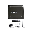 Ergotron - Montagekomponente (Konvertierungsplatte) - für Monitor - Stahl - Schwarz