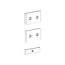 Ergotron - Montagekomponente (Schienenmontage Halterungsset) - Metall - Zink - für ARMS 400 series