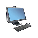 Ergotron Neo-Flex - Monitor-/Desktop-Ständer - Lift, sichere Klemmung - 38.1-61 cm (15"-24") - Schwarz