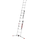 Escalera polivalente Hailo S100 ProfiLOT, EN 131, sistema LOT, escalera ajustable hasta 540 mm, hasta 150 kg, 2 x 6 + 1 x 5