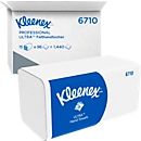 Essuie-mains en papier Kleenex® Ultra™ 6710, 3 plis, blanc, 31,8 x 21,5 cm, pliage interfolié, 15 paquets de 96 serviettes