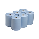 Essuie-mains Scott® Slimroll 6658, peu encombrant, 1 épaisseur, 6 rouleaux de 165 m, bleu