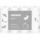 Essuie-tout Plus KATRIN, blanc, 3 épaisseurs, 61 feuillets par rouleau, 32 rouleaux par carton