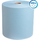 Essuie-tout Scott® 6668, résistant à la déchirure, 1 couche, 6 rouleaux de 304 m, bleu