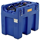 Depósito portátil CEMO Blue-Mobil EASY, con bomba de membrana CEMATIC BLUE 12 V, depósito de 600 l para AdBlue®, argollas, An 1160 x P 800 x Al 1020 mm