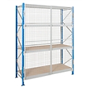 Estantería base EPSIVOL, 2000 x 1800 x 600 mm, 2 niveles