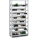 Estantería para vino, módulo base, sistema insertable, 7 compartimentos, 1750 x 1000 x 300 mm