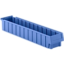 Estantería RK 619-01, polipropileno, L 620 x A 116 x H 90 mm, 12 compartimentos, para profundidad de armario 600 mm, azul