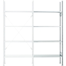 Estantería adicional, 4 estantes, Al 2278 x An 1055 x P 300 mm, galvanizado