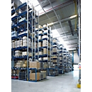 Estantería para palets PR 600, módulo base, Al 2500 mm, máx. 800 kg, 2 travesaños