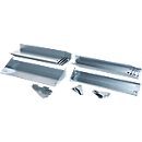 Estantes de puerta Schäfer Shop Select, para armario revistero MS-M 2512, aluminio blanco, 1 juego