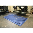 Estera de seguridad Worksafe, resistente al aceite, azul, 900 x 1500 mm