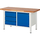 Établi type 8468-2, l. 1500 x P 700 x H 840 mm