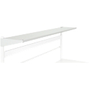 Etagelegbord serie TPB, breedte 1500 mm, van staal, voor inpaktafels serie TPB