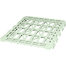 Etageplateaus, kunststof, voor 2-zijdige rolcontainer, grijs