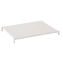 Étagère pour rayonnage universel - l. 1000 x P 600 mm - capacité de charge par étagère 125 kg - laqué époxy - gris clair RAL 7035
