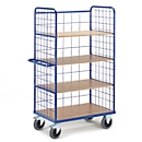 Etagewagen met rooster, L 1000 x B 700 mm