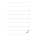 Etiquettes à insérer convenant aux casiers Evolo de C+P, H 45,7 x L 21,2 mm, blanches