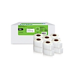 Étiquettes de retour Dymo® 2177563, 25 x 54 mm, adhésif permanent, papier, blanc, 12 rouleaux de 500 unités