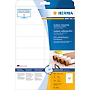 Étiquettes multifonctionnelles en polyester n° 9533 Herma, résistant aux intempéries, 120 étiquettes, 10 p.