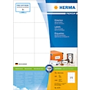 Étiquettes premium n° 4278 sur feuilles A4 Herma, adhésif permanent