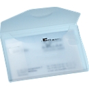 Étui pour cartes de visite-Etui PP EICHNER, pour 20 cartes de visite, blanc translucide