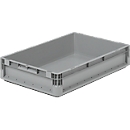 Euro Box Leichtbehälter ELB 6120, aus PP, Inhalt 23,3 L, ohne Deckel, grau