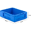 Eurobox serie LTB 4120, van PP, inhoud 10 l, zonder deksel, blauw