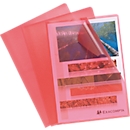 Exacompta document holder, DIN A4, grained, 100 pieces, red