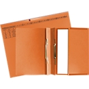 Exacompta hangmap, voor 2 x rechts nieten, gevouwen, uitzetvouw, organisatiedruk, gerecycled karton, oranje, 25 st.