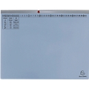 Exacompta hangmap, voor links nieten, gevouwen, uitzetvouw, organisatiedruk, Blue Angel, gerecycled karton, lichtblauw, 25 st.