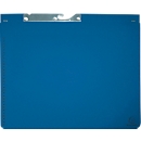 Exacompta swing nietmachine, voor 2 x links of rechts nieten, gevouwen, uitbreidingszak, gerecycled karton, blauw, 25 st.